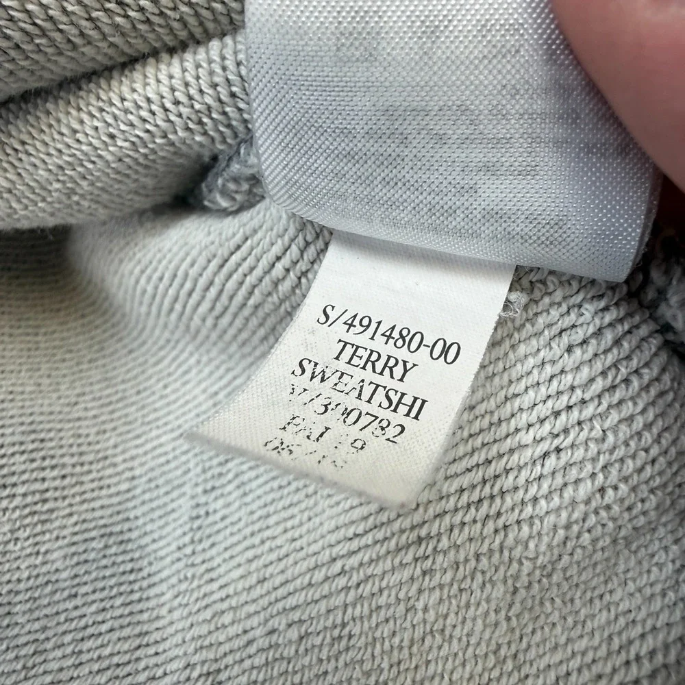 Banana Republic Sweatshirt Mens Large Gray Safari Elephant Heritage Terry Crew